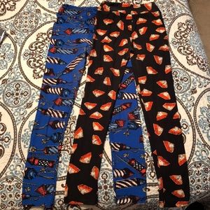 Lularoe kids leggings L/XL unicorn print